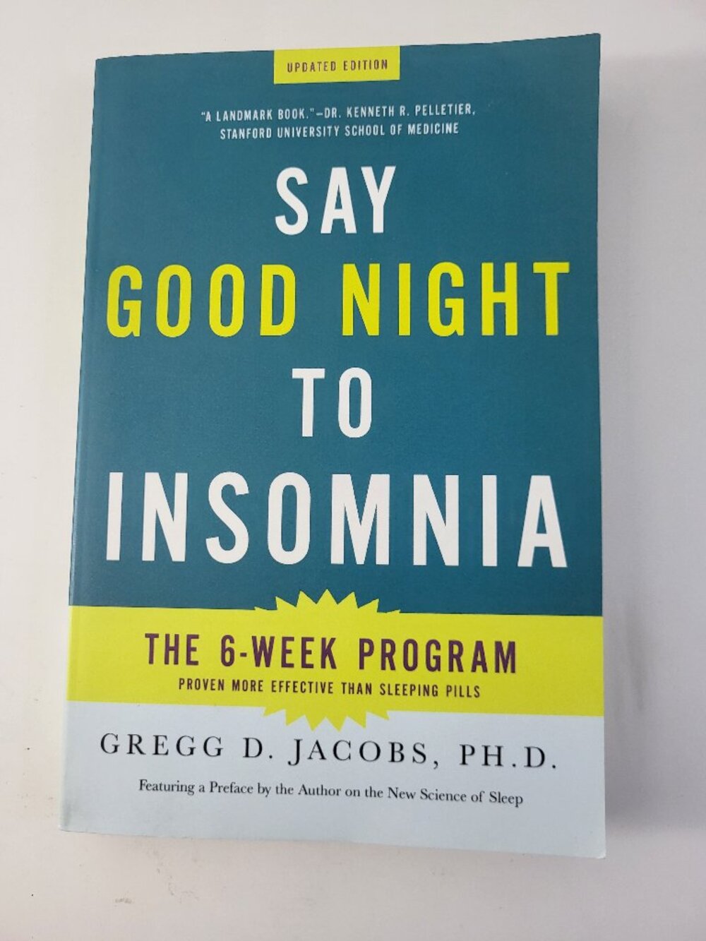 6-Week Sleep Improvement Program Paperback
